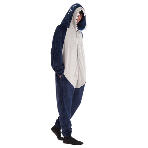 Snuggs Blanket Animal Onesie Shark